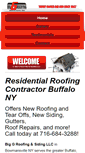 Mobile Screenshot of biggroofingandsiding.com